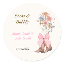 Boots and Bubbly Bridal Shower