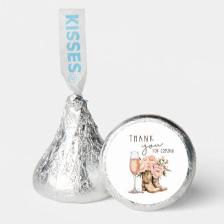 Boots and Bubbly Hershey's Candy Favors