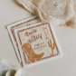 Boots and Bubbly Whimsical Hand Drawn Napkins