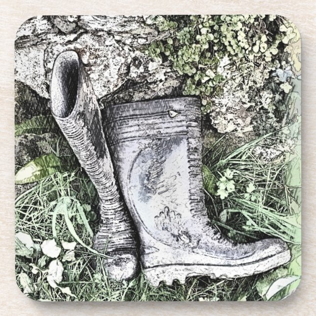 BOOTS BEVERAGE COASTER (Front)