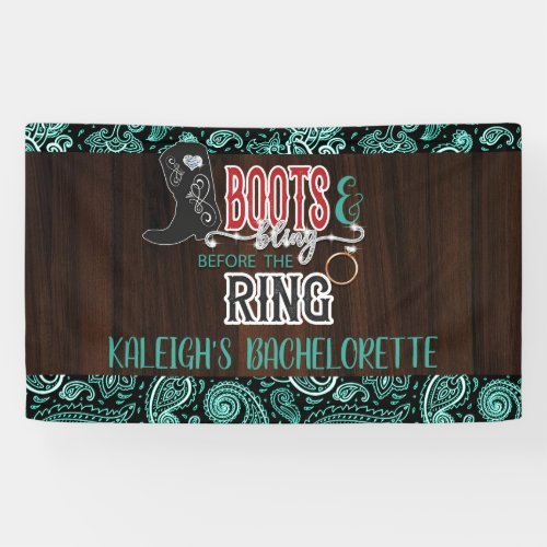 Boots  Bling Before the Ring Banner