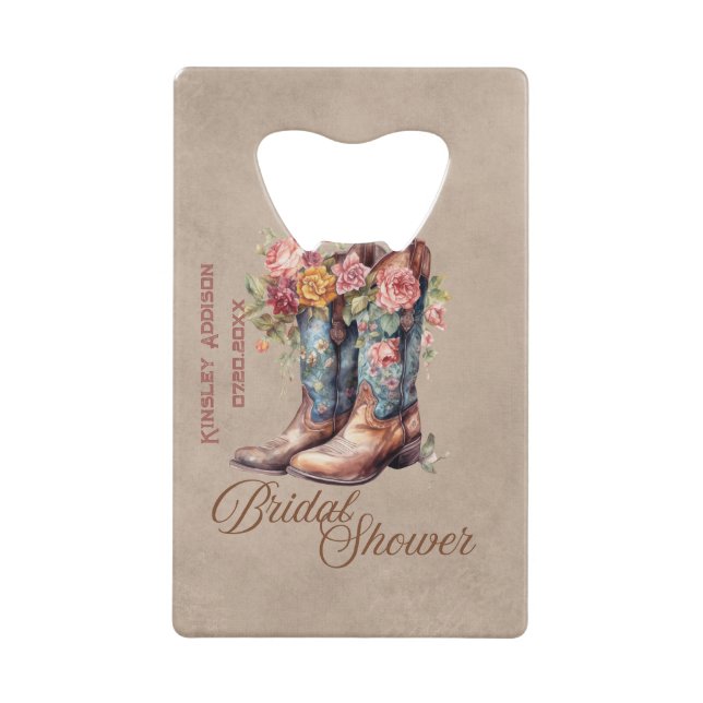 Boots Brunch & Bubbly Stainless Bottle Opener (Front)