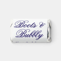 Boots & Bubble bachelorette party name purpleplace