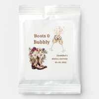 Boots & Bubbly Boho Western Bridal shower Party