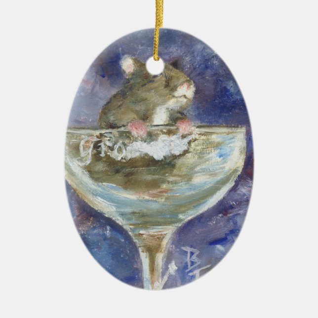 Boots Dwarf Hamster Ornament (Front)