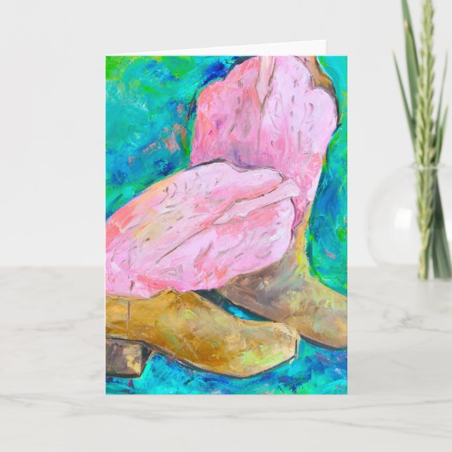 BOOTS greeting card (Front)