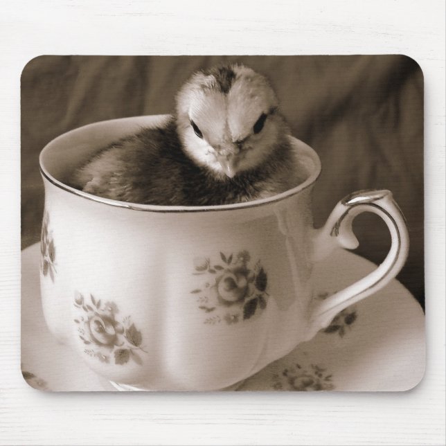 Boots In A Tea Cup Mouse Pad (Front)