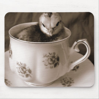 Boots In A Tea Cup Mouse Pad