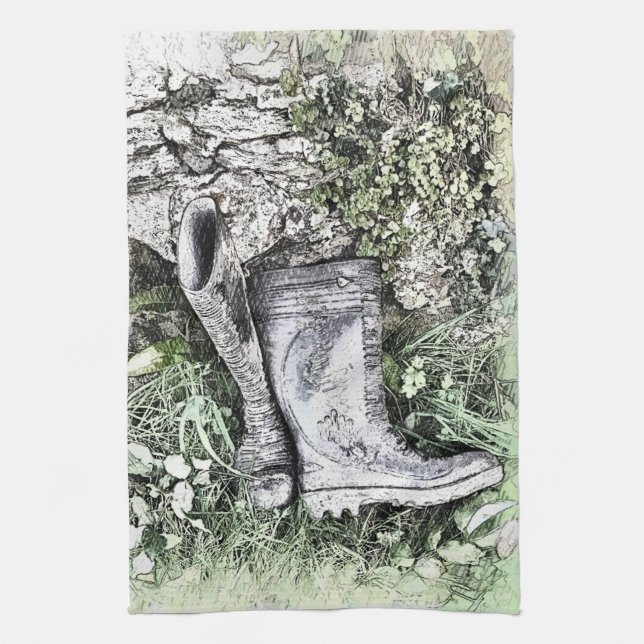 BOOTS KITCHEN TOWEL (Vertical)