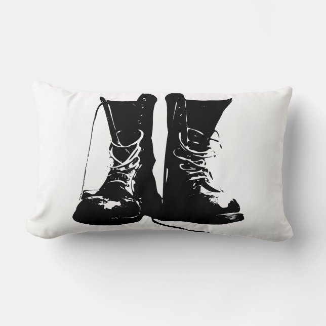 Boots Lumbar Pillow (Front)