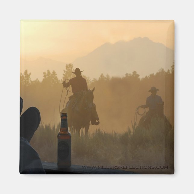 Boots n' Beer Magnet (Front)