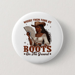 Boots On The Ground Juneteenth Cowgirl Where Them Button