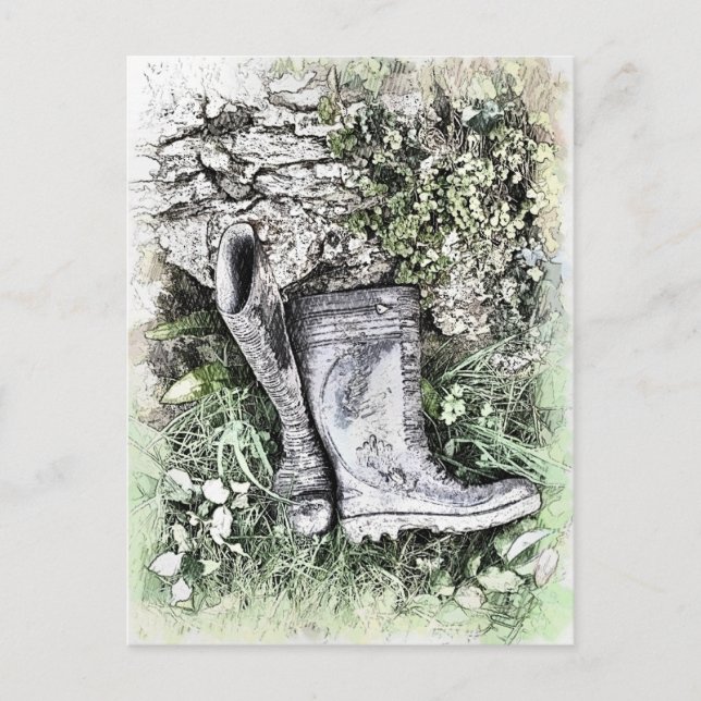 BOOTS POSTCARD (Front)