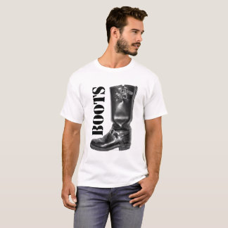 BOOTS! The classic motorcycle engineer boot. T-Shirt