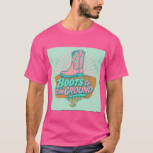 Boots to the Ground- Cowgirl Energy Tee