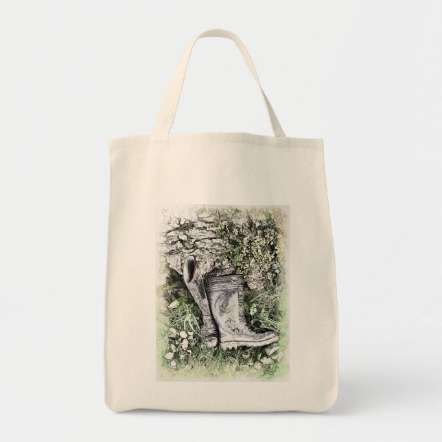 BOOTS TOTE BAG (Front)