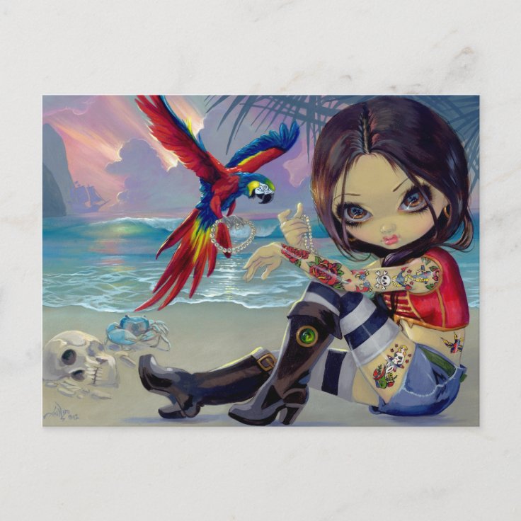 "Bootstrap Betsy" Postcard Zazzle