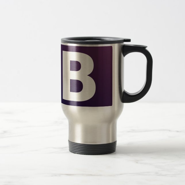 Bootstrap Logo Travel Mug (Right)
