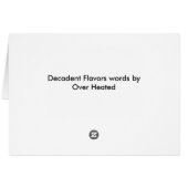 Booty Call Cards (Back Horizontal)