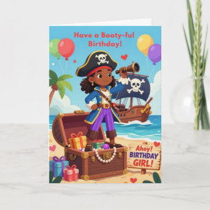Booty-ful Celebration Birthday Card