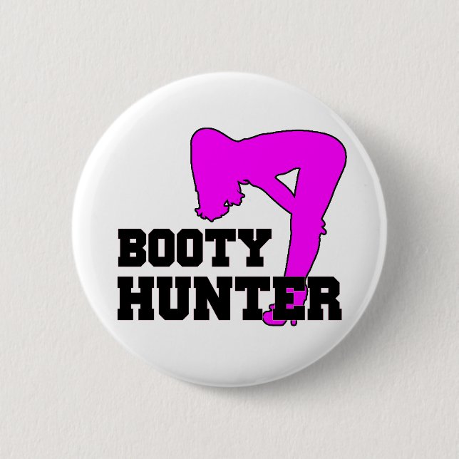 Booty Hunter Button (Front)