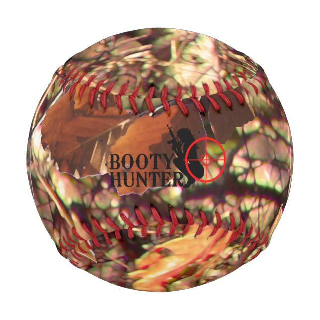 Booty Hunter on Fall Camo Baseball (Front)