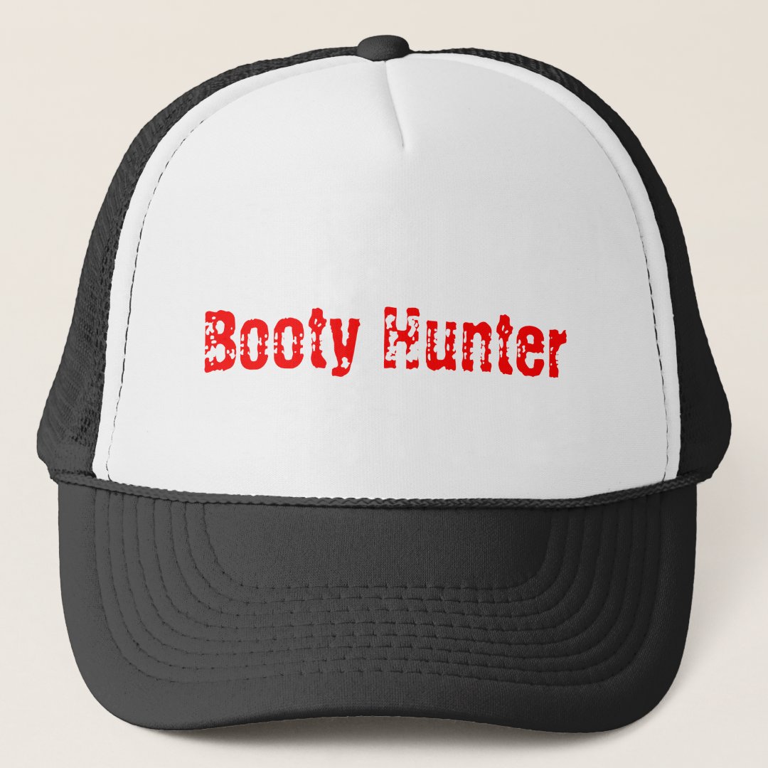booty hunter trucker hat Zazzle