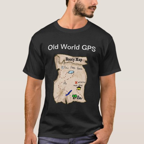 Booty Map Pirate T_shirt