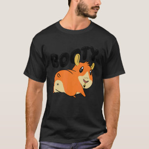 Booty Pig Graphic Guinea Pig Owner Pet Cavy Animal T-Shirt