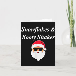 Booty Shake Christmas Funny Naughty Dirty Raunchy  Card