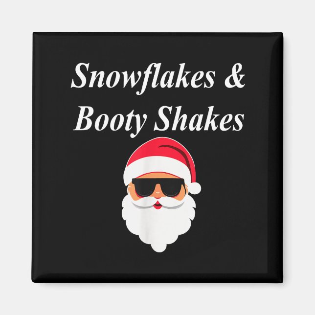 Booty Shake Christmas Funny Naughty Dirty Raunchy  Magnet (Front)