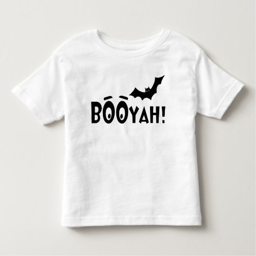 BOOYAH Batty Halloween Toddler T_shirt