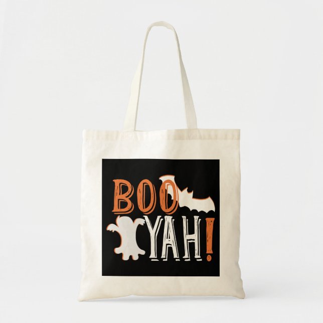 booyah cute halloween tote bag (Front)