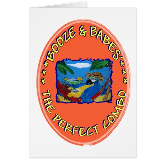 Booze and Babes Cards (Front)