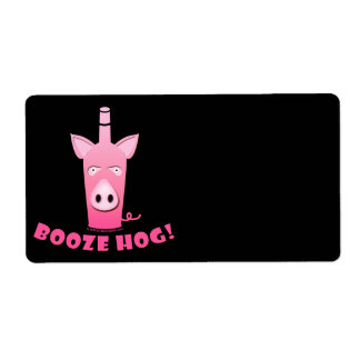BOOZE HOG AVERY LABEL & TAGS