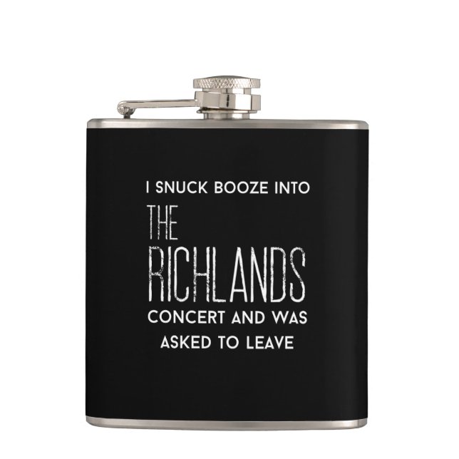 Booze Hound Flask (Front)