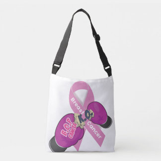 BOP CANCER- Breast Cancer All Over Cross Over  Bag