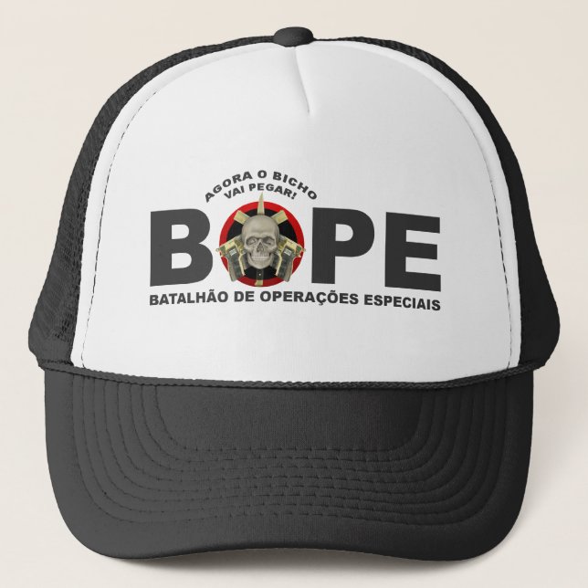 BOPE - Brazilian Police Trucker Hat (Front)