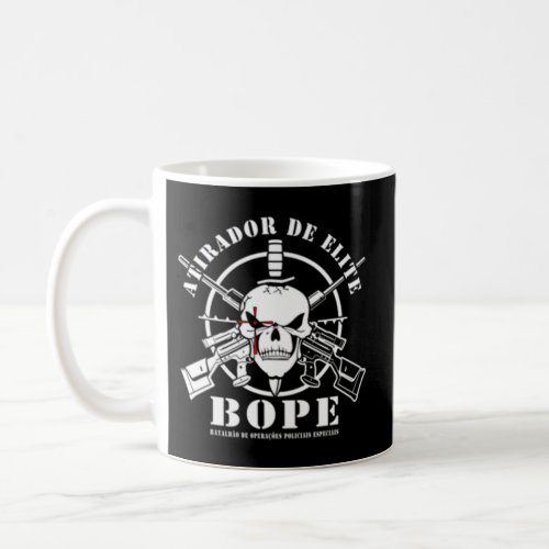 Bope Sniper Team Atirador De Elite Brazil Military Coffee Mug