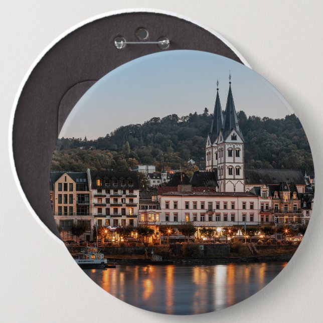 Boppard Germany Button (Front & Back)