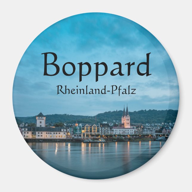 Boppard Germany Magnet (Front)