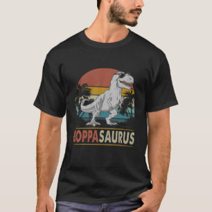 Boppasaurus T Rex Dinosaur Boppa Saurus Family Mat T-Shirt