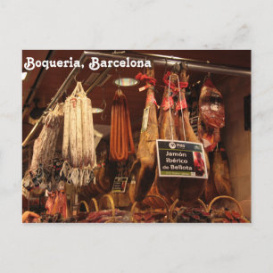 Boqueria-Butcher Postcard