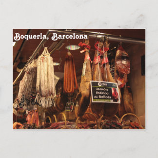 Boqueria-Butcher Postcard