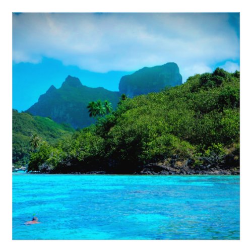 ฺBora Bora Beach Photo Print