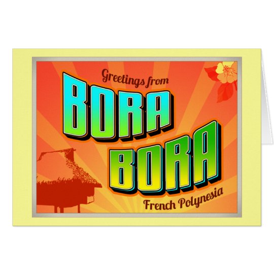 BORA BORA CARD