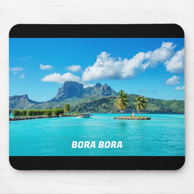 BORA BORA Dream Island Mouse Pad (Front)