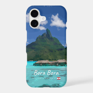 Bora Bora, French Polynesia - Beach Resort iPhone 17 Case