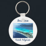 Bora Bora, French Polynesia  From The Air Keychain<br><div class="desc">Aerial view of Bora Bora,  French Polynesia showing the lagoon,  main island and a luxury resort</div>