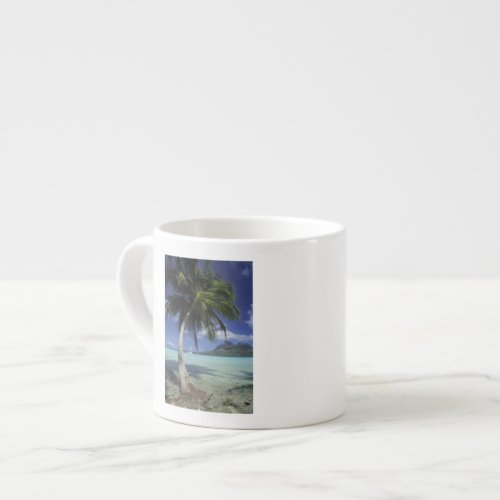 Bora Bora French Polynesia Mt Otemanu seen Espresso Cup